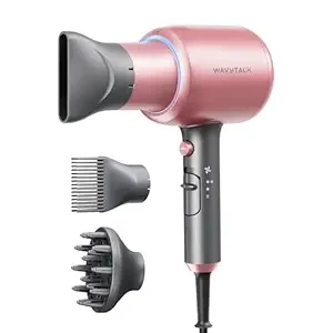 Wavytalk Hair Dryer, Blown Away Ionic Hair Dryer for Curly Hair with Diffuser, 1