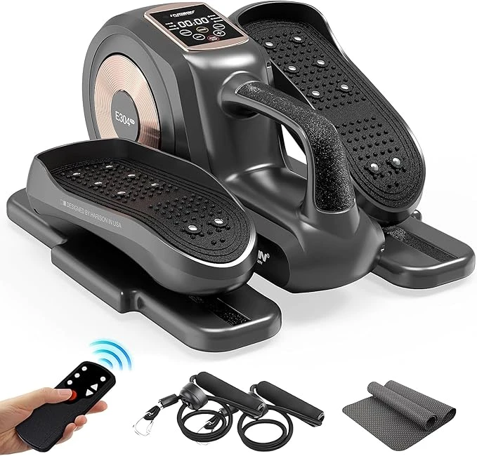 HARISON Under Desk Elliptical Machine with Multi-Functional LCD Display, Ellipse